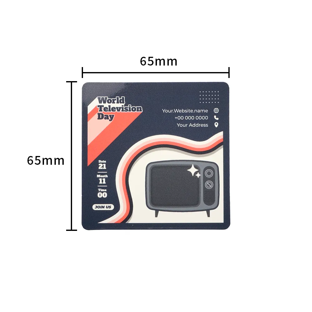 マグネットシート 65×65mm(短納期)