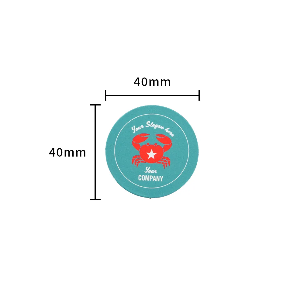 マグネットシート 直径40mm(短納期)