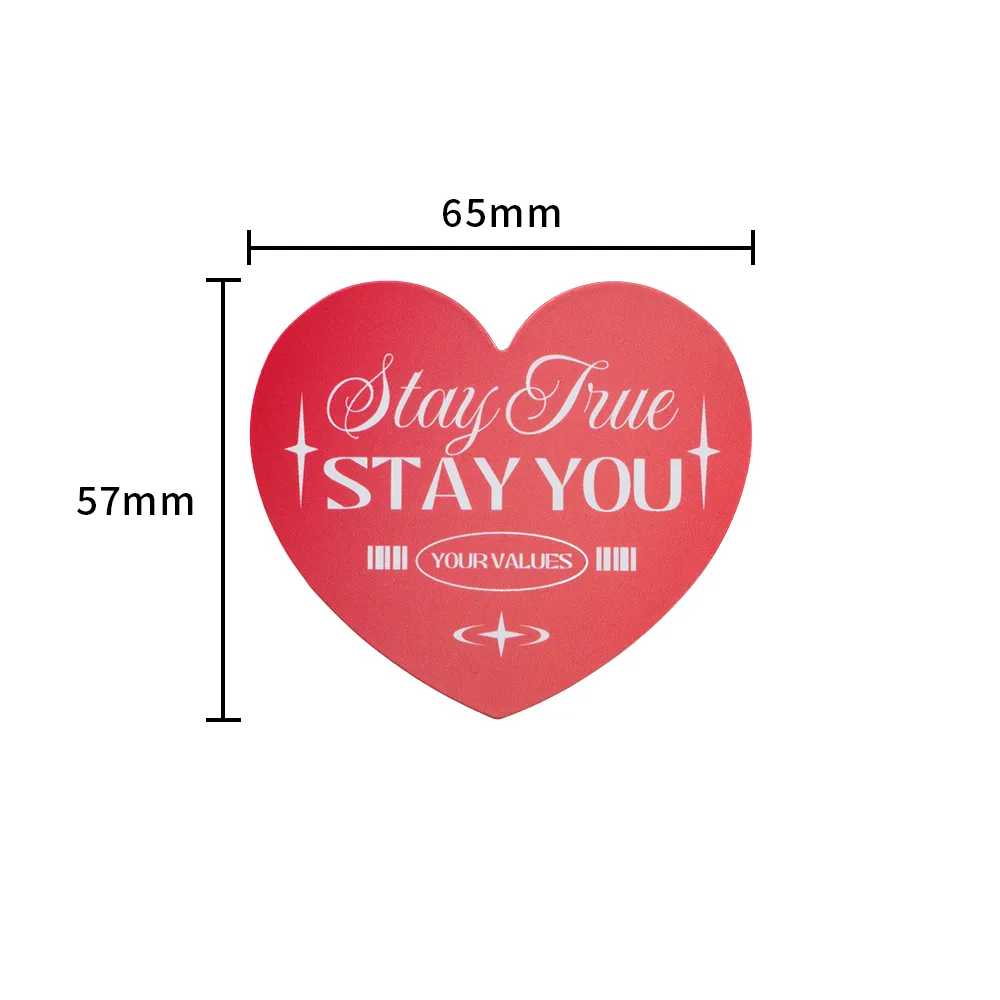 ハートマグネットシート(短納期)