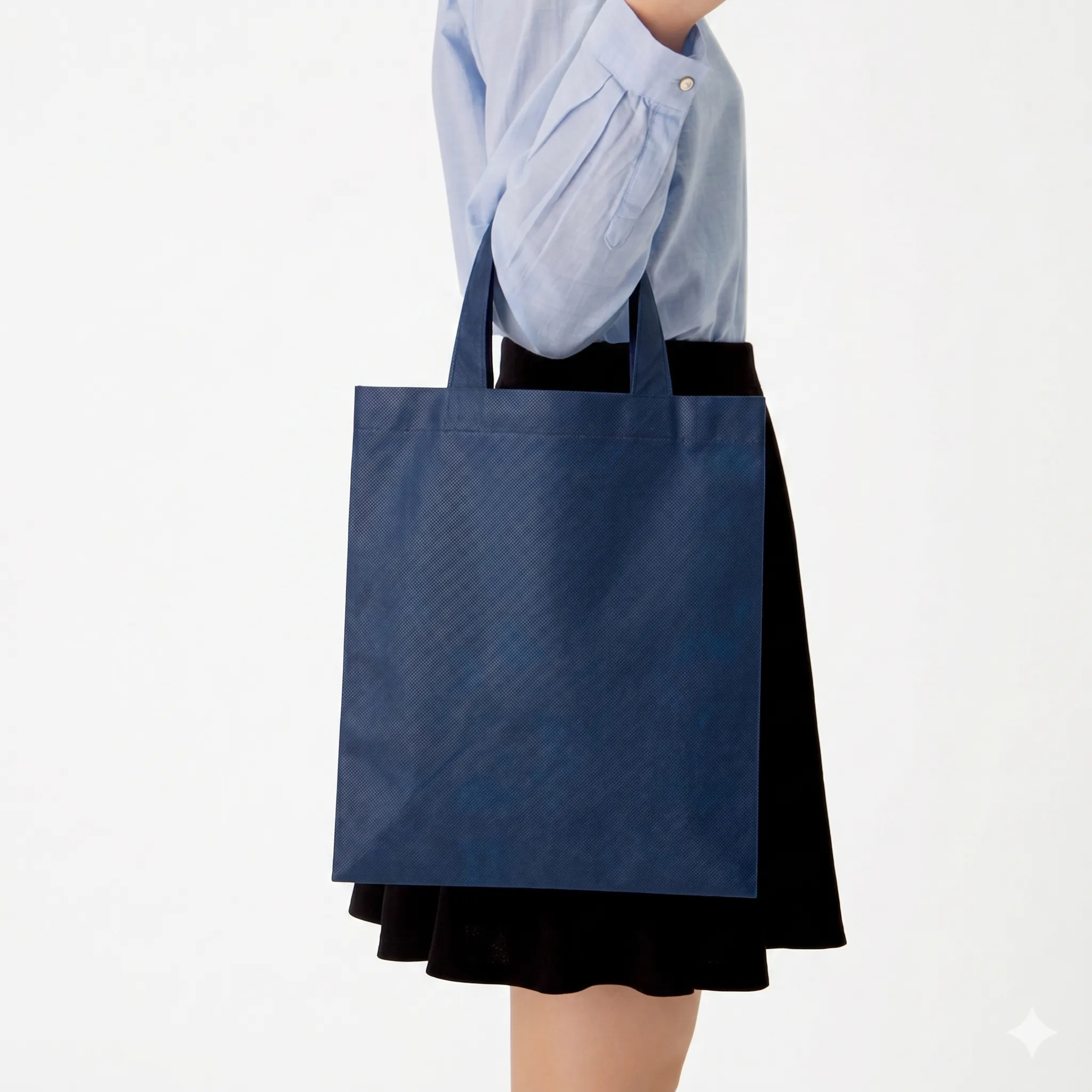 不織布A4フラットトート