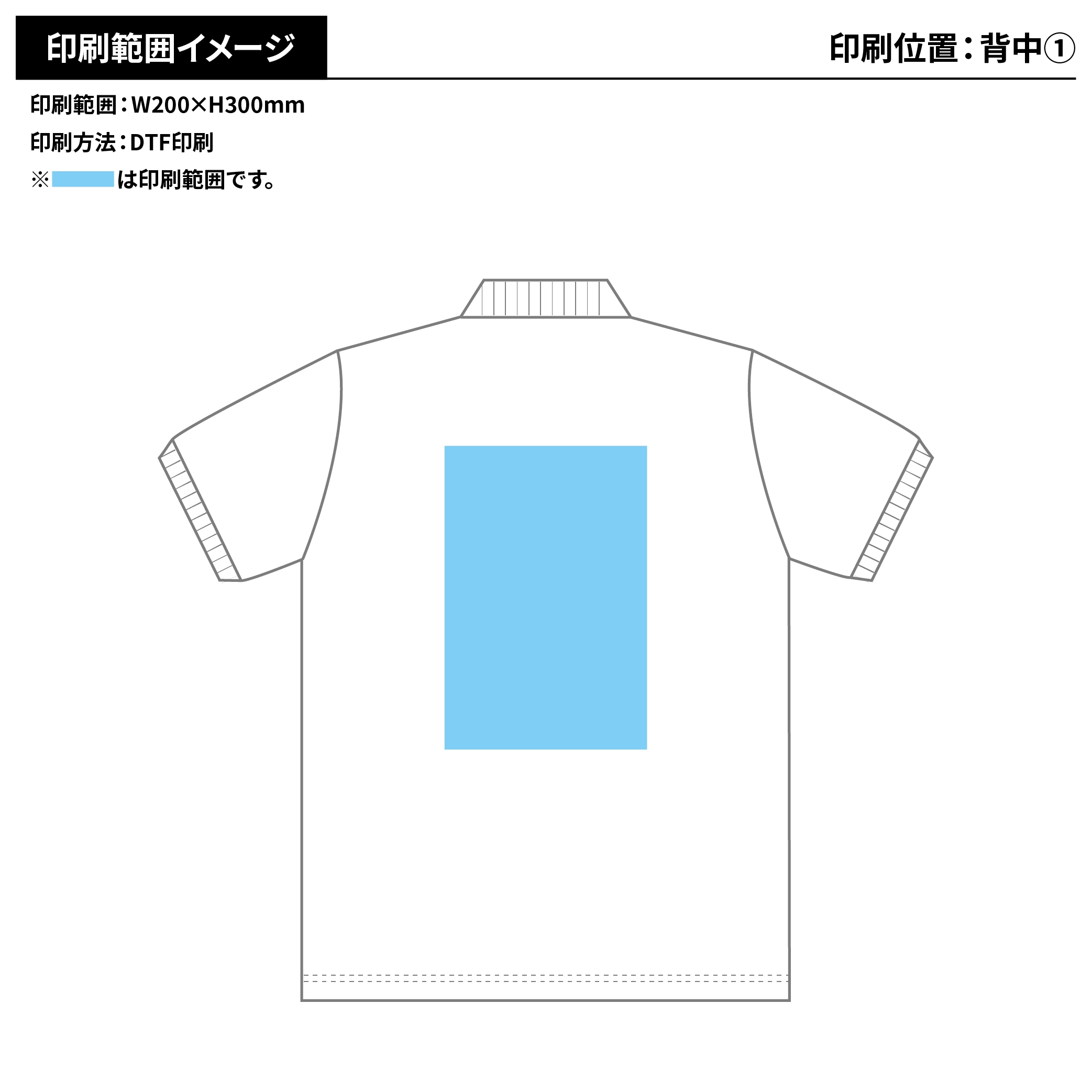 Printstar T/Cポロシャツ(ポケットなし)(フルカラー印刷)