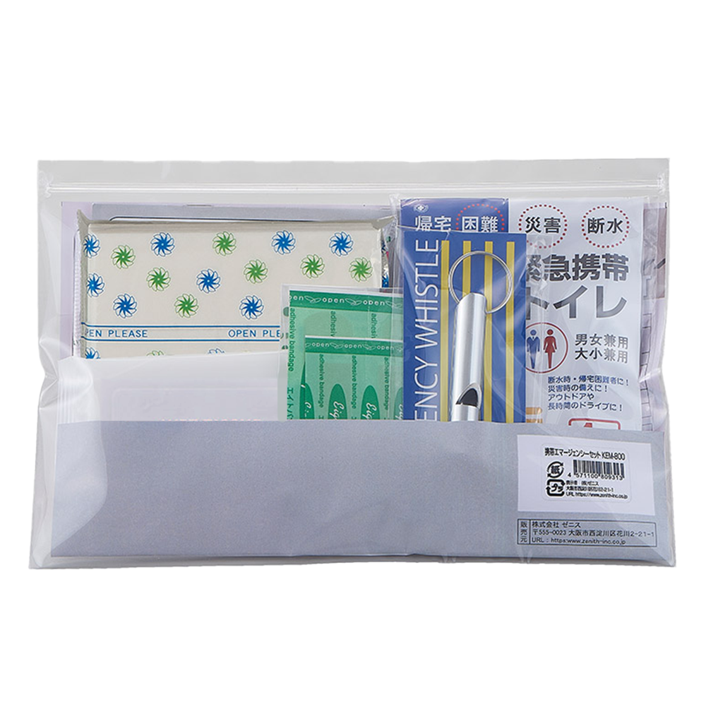 携帯エマージェンシー7点セット(KEM-850G)【既製品】