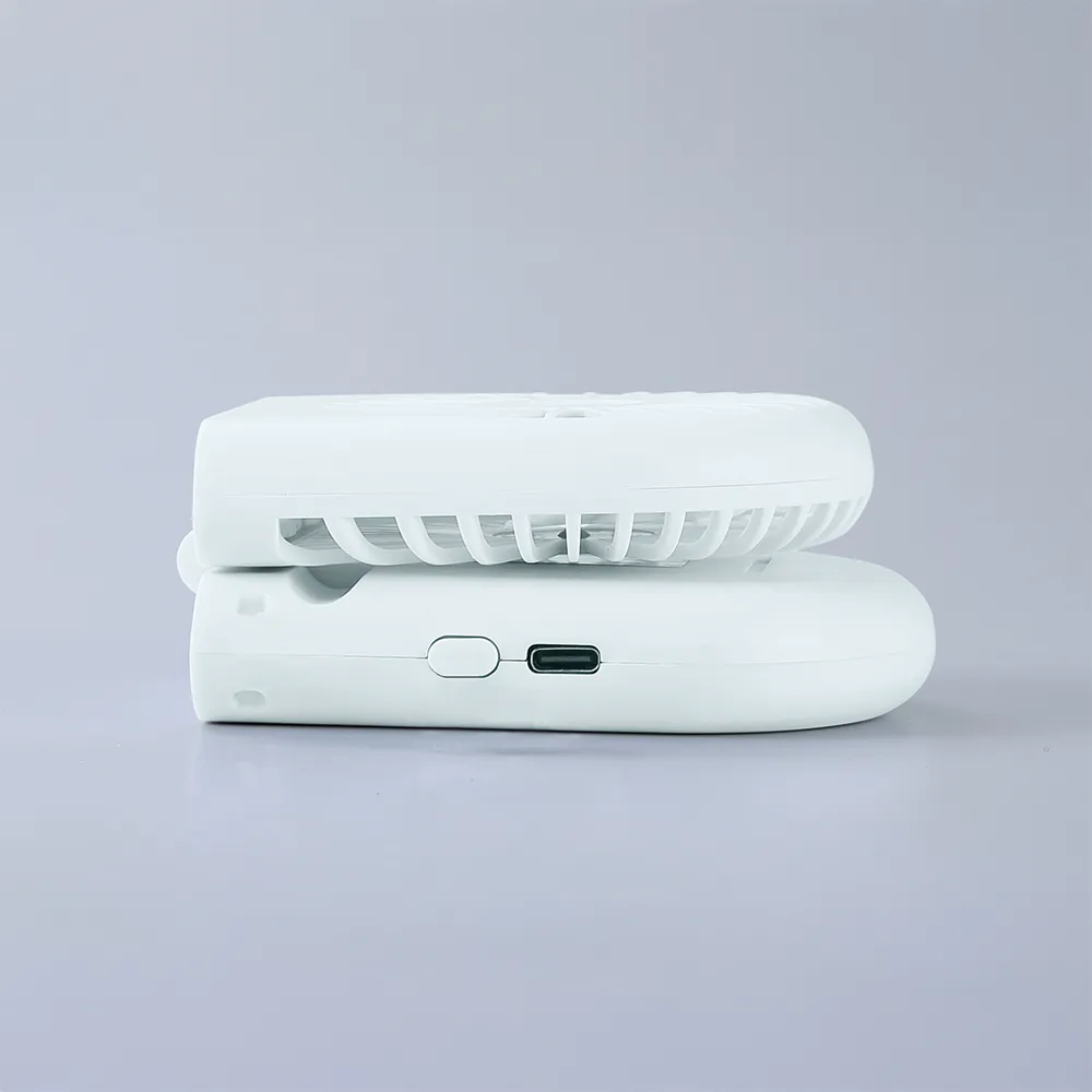 充電式3WAYフォールディングファン(ネックストラップ付き)(既製品)