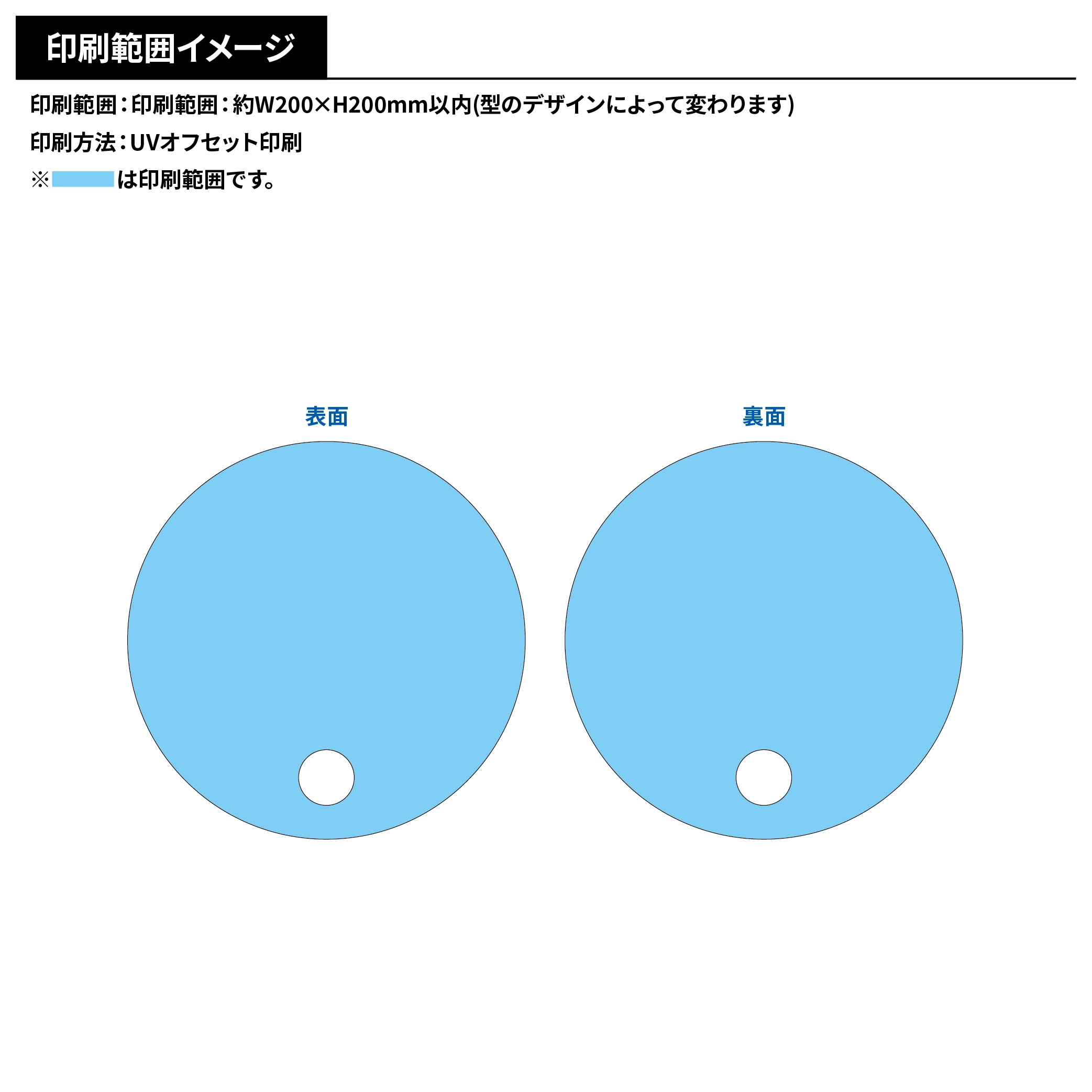 型抜きうちわ