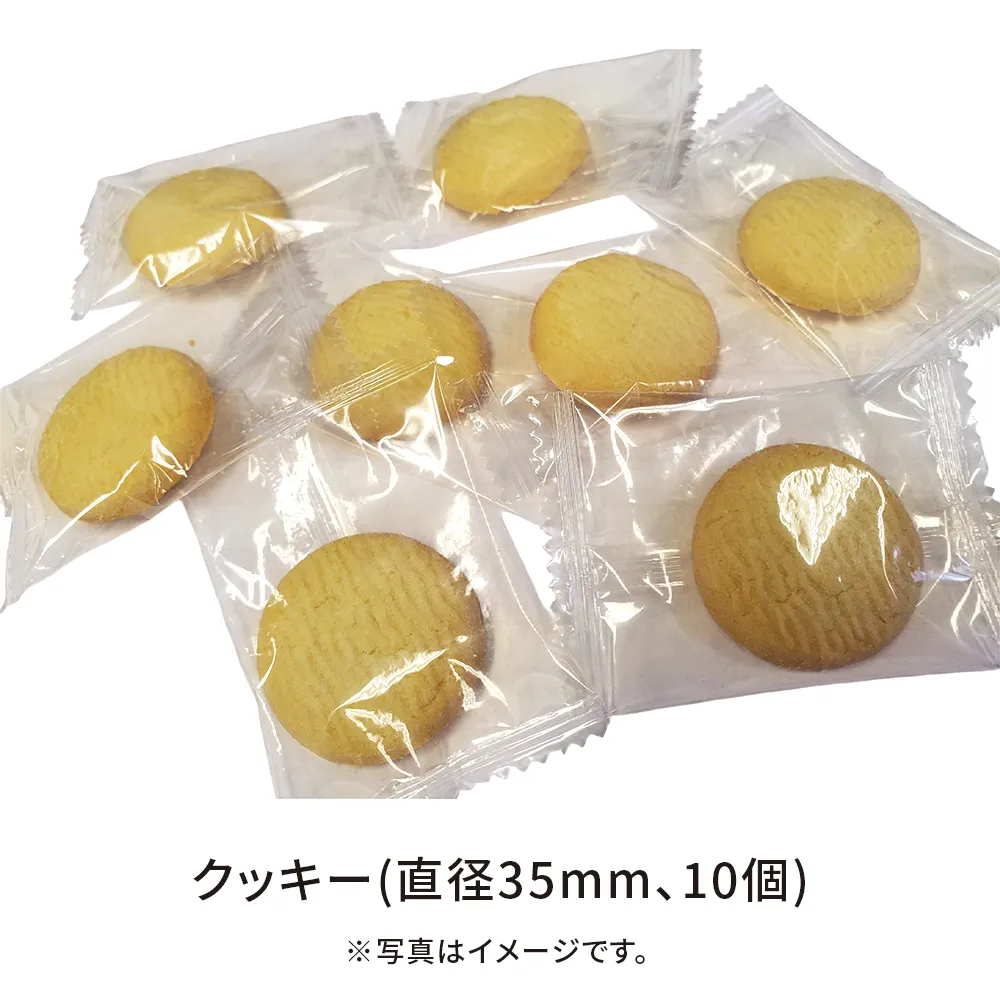 オリジナル お菓子入りバッジ缶