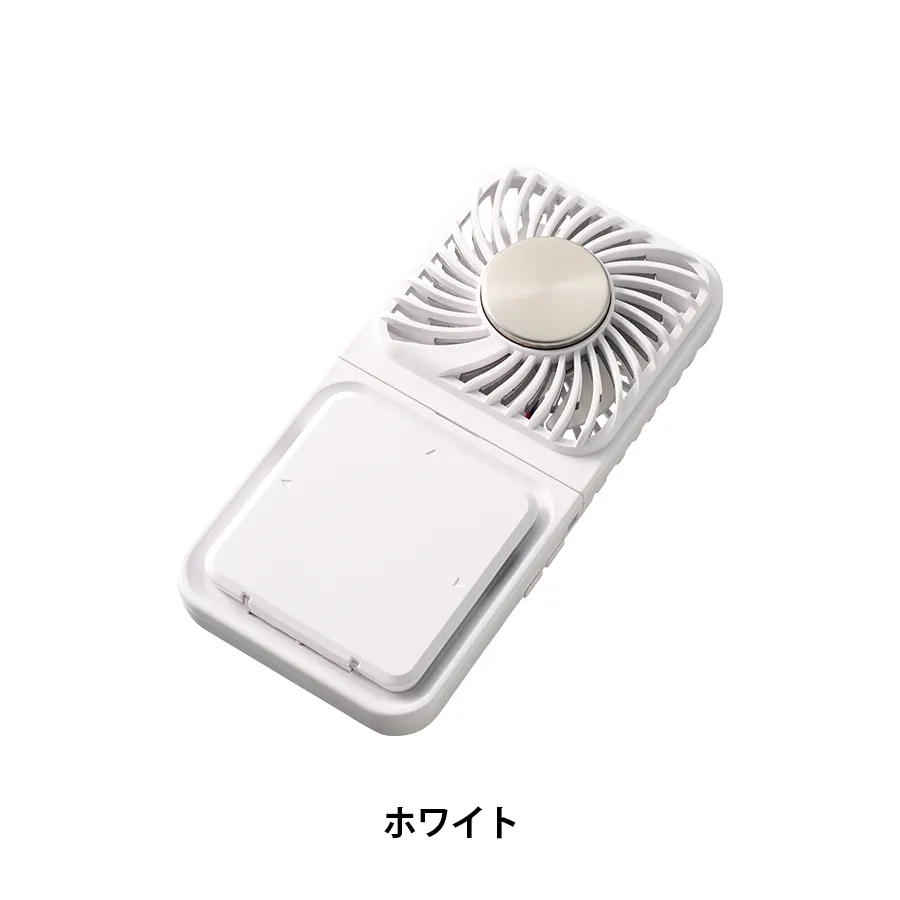 スマホスタンド付冷却プレートUSBファン