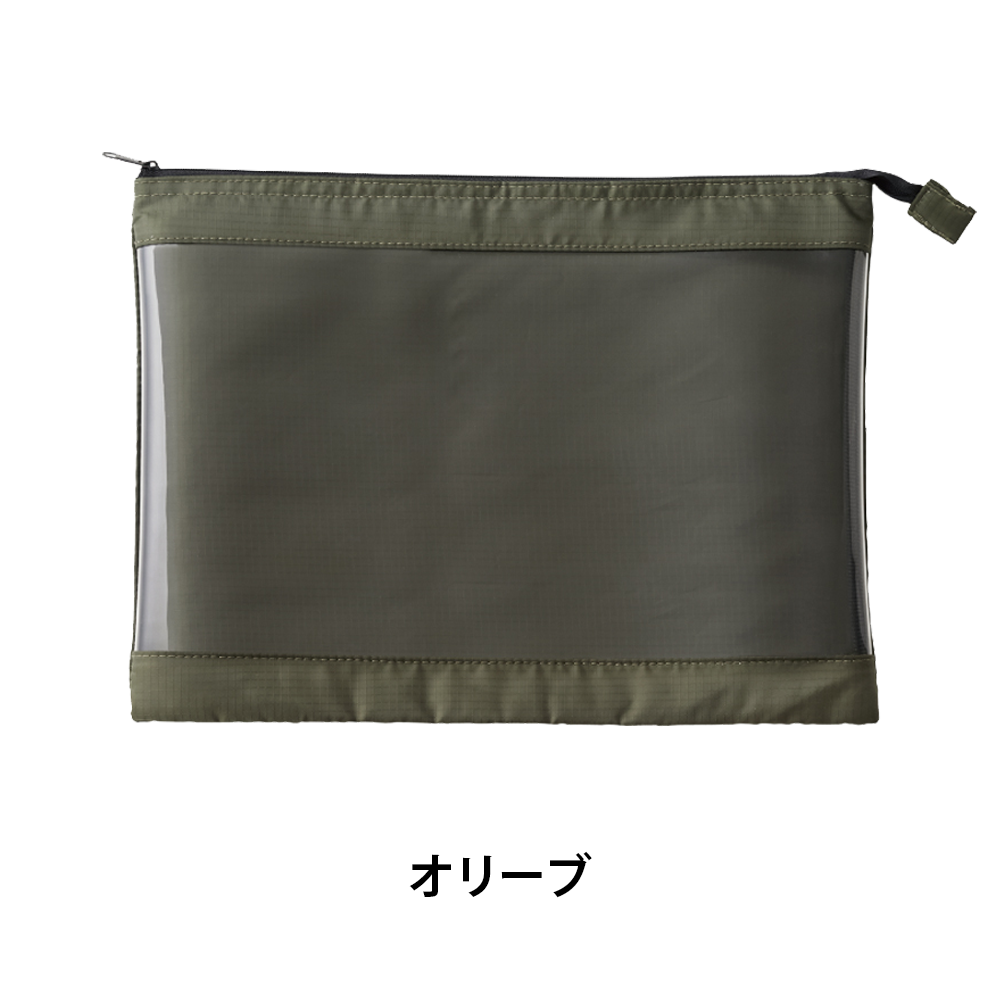 テントクロス クリアポーチA4