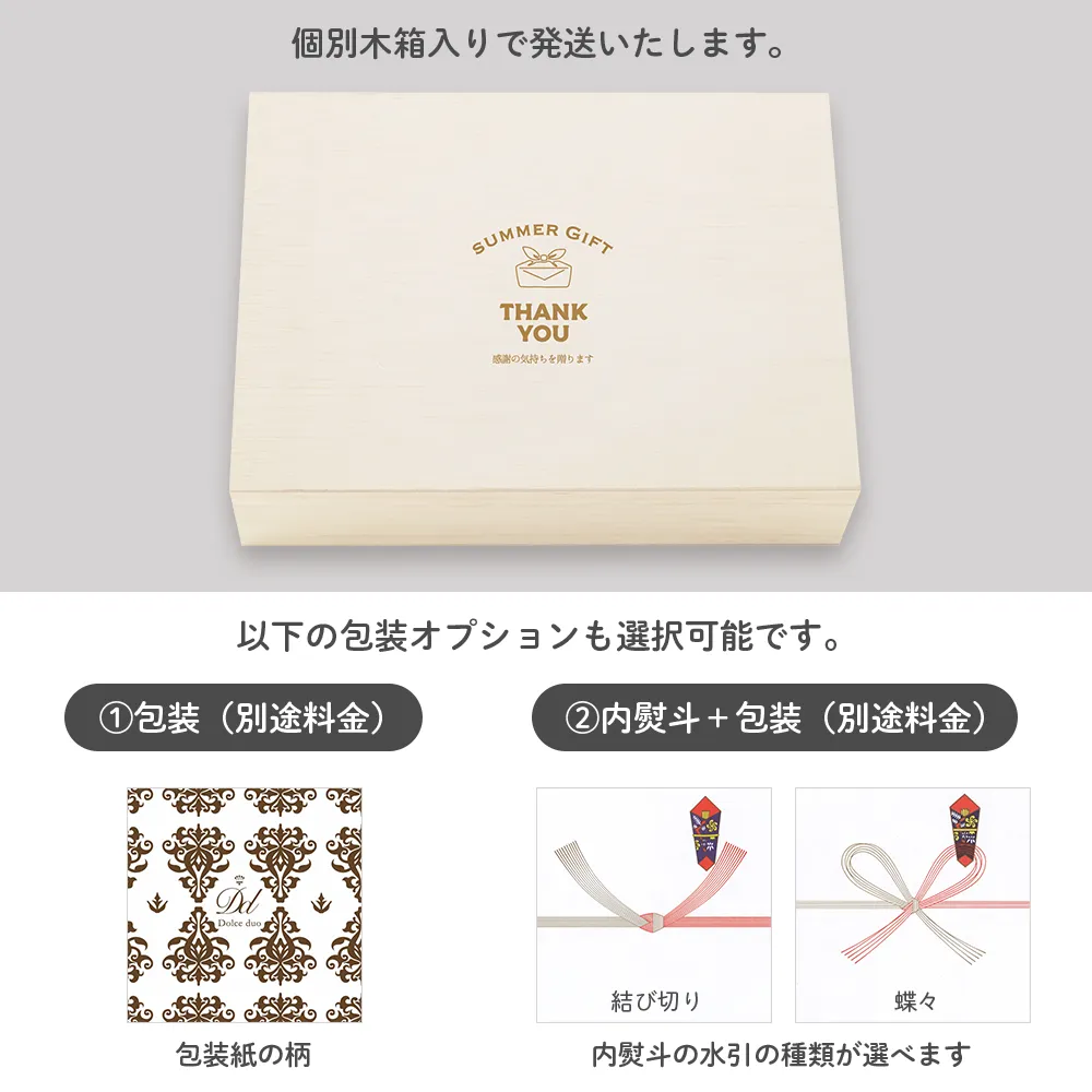 木箱入りバウムギフトセットB