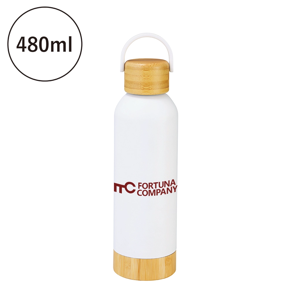 ナチュラルバンブー真空ステンレスボトル480ml