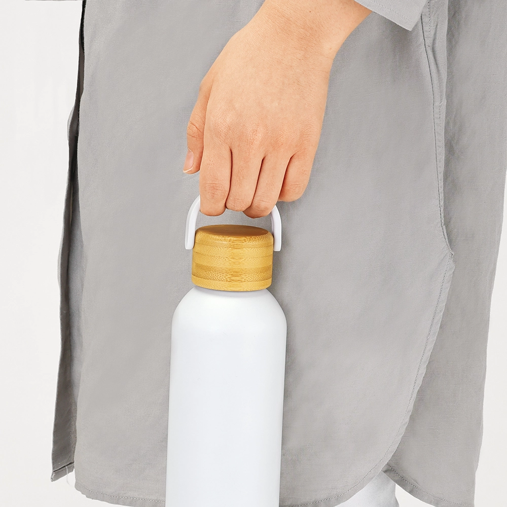 ナチュラルバンブー真空ステンレスボトル480ml