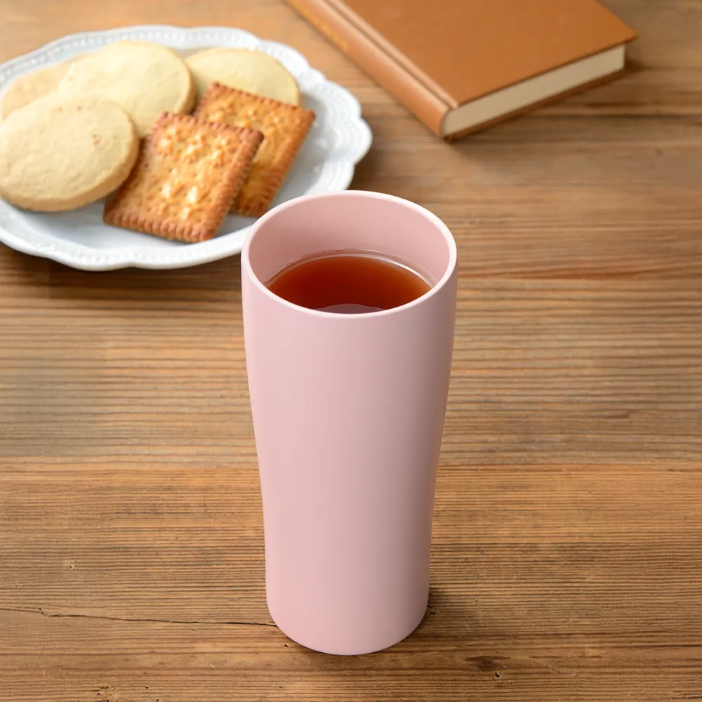 真空二重セラミックコートタンブラー450ml