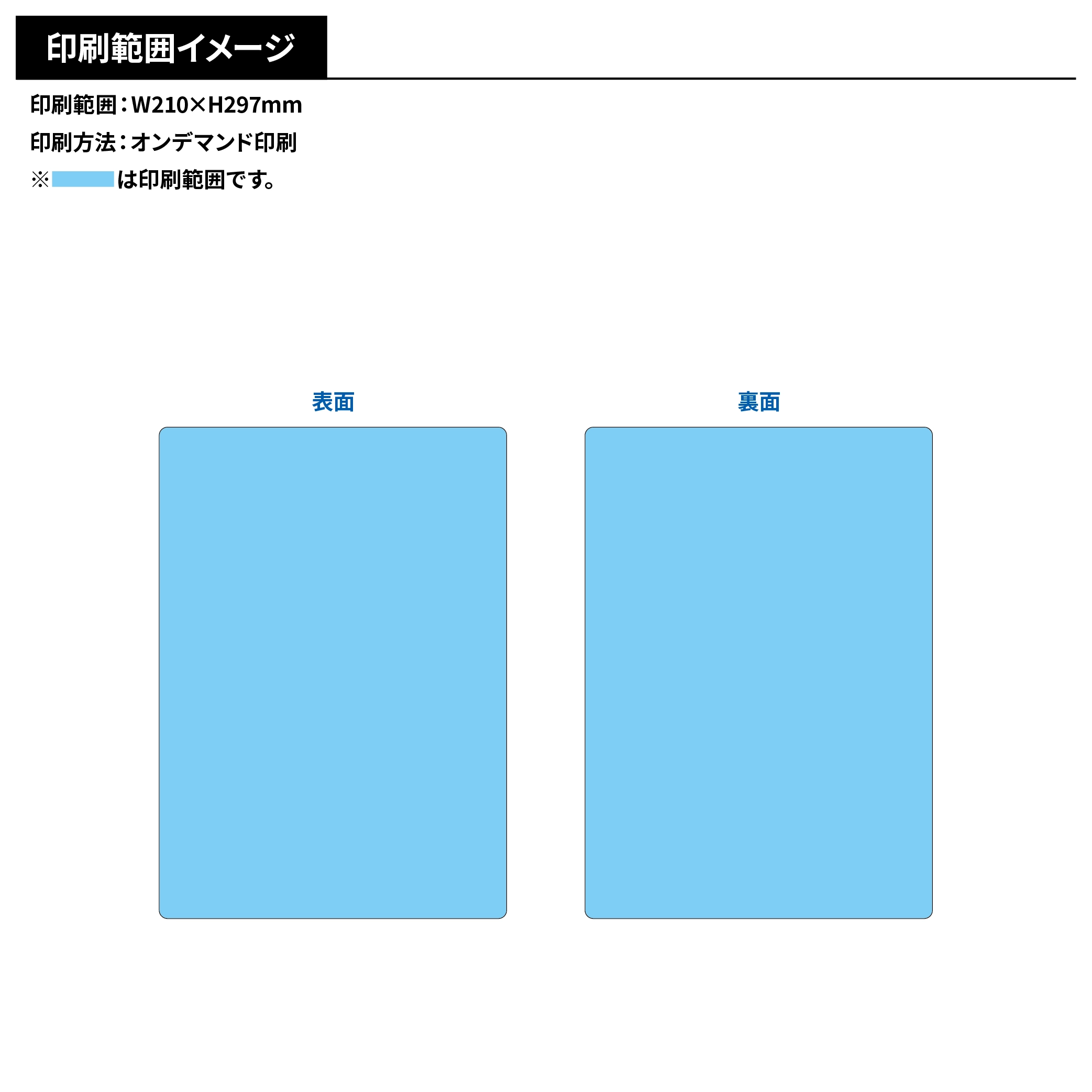 書ける A4下敷き