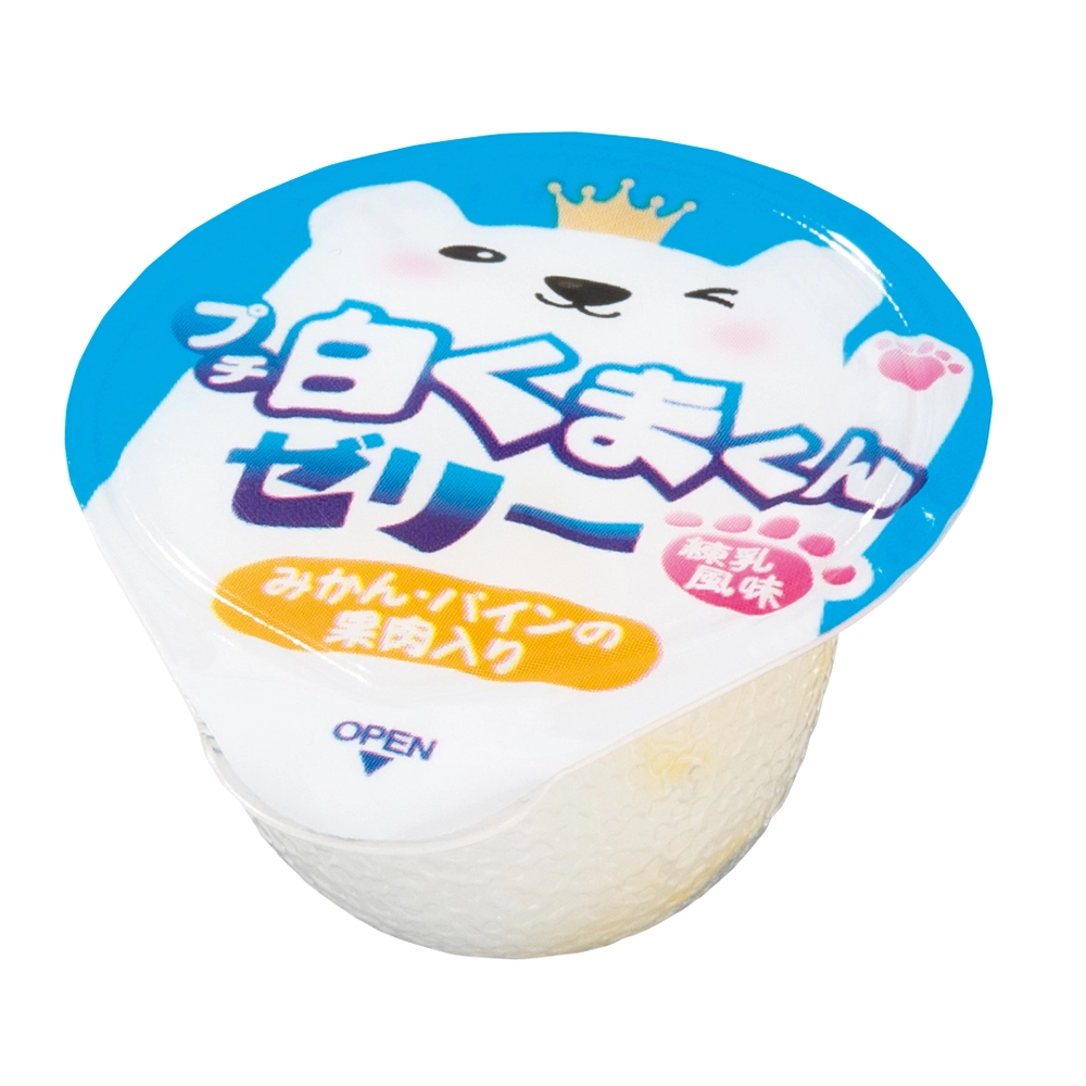 果実味わう　しろくまゼリー13個