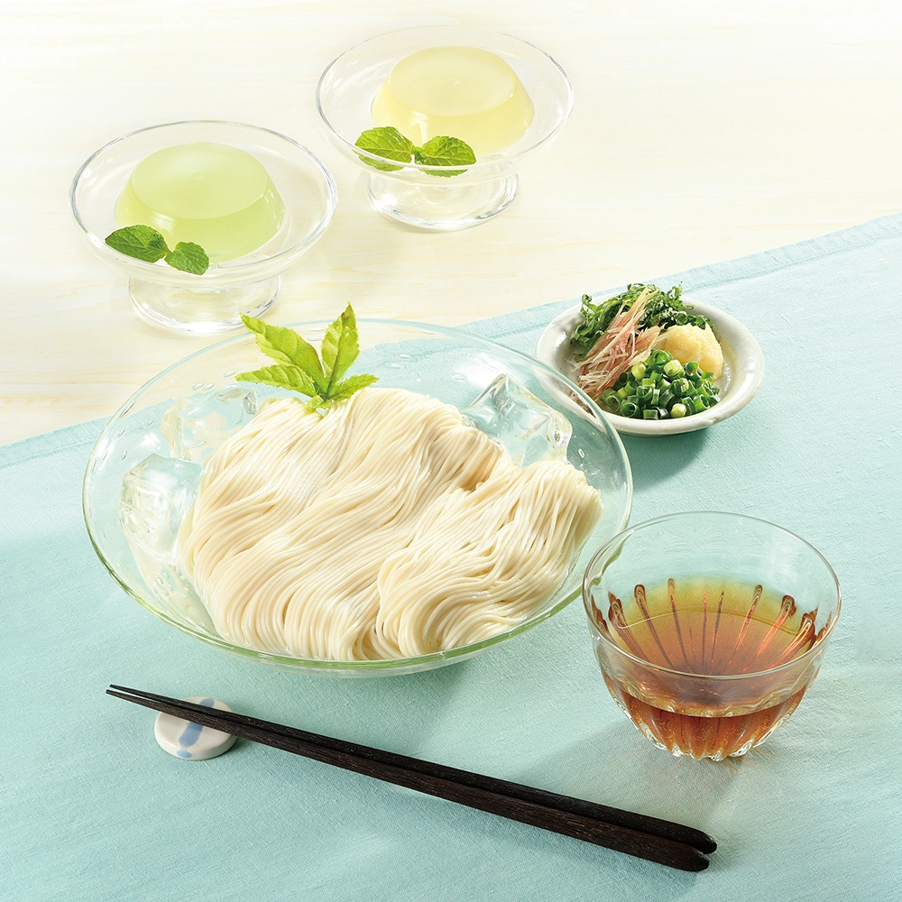 水彩の恋　そうめん・ゼリー詰合せギフト