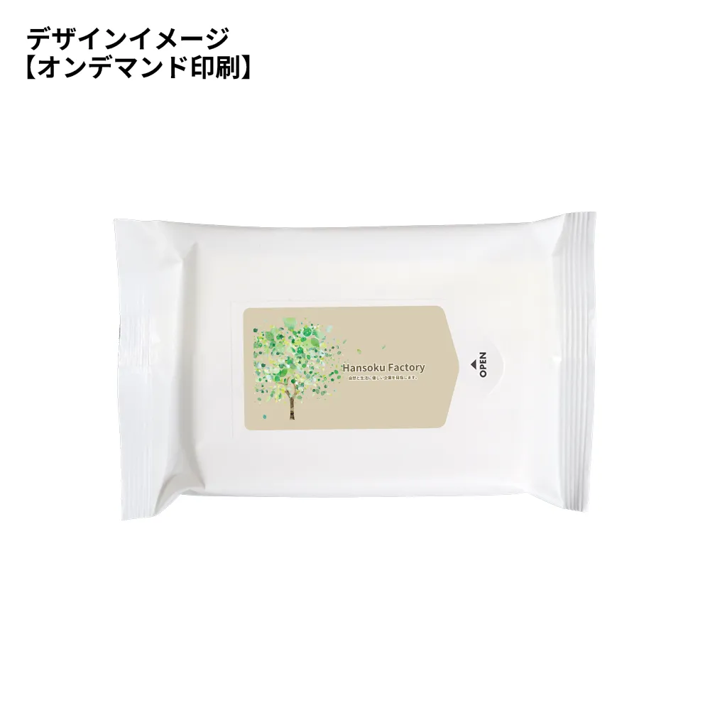 kohana ノンアルコールウエットティッシュ(シール貼り)