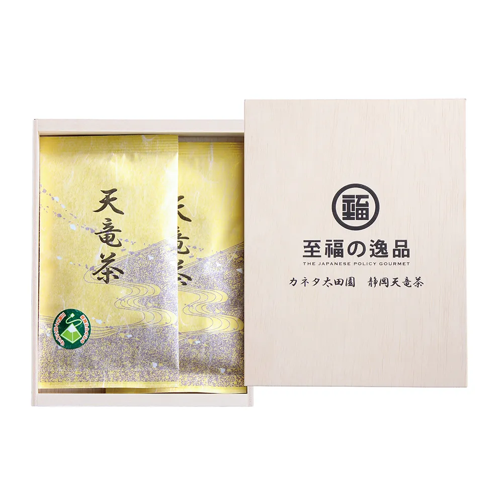 至福の逸品　木箱入り「カネタ太田園」静岡天竜茶