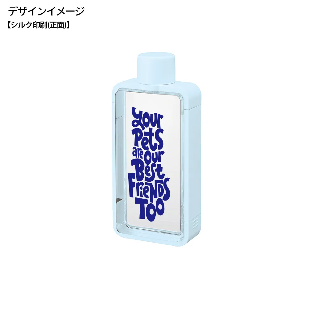 フレームスクエアボトル【販促花子ノベルティ】