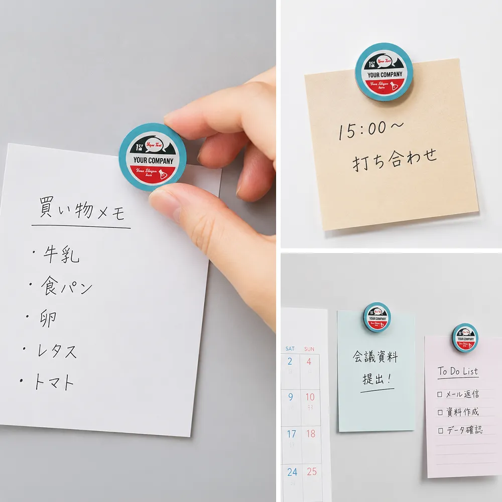 アクリルマグネット丸型　直径25mm(短納期)