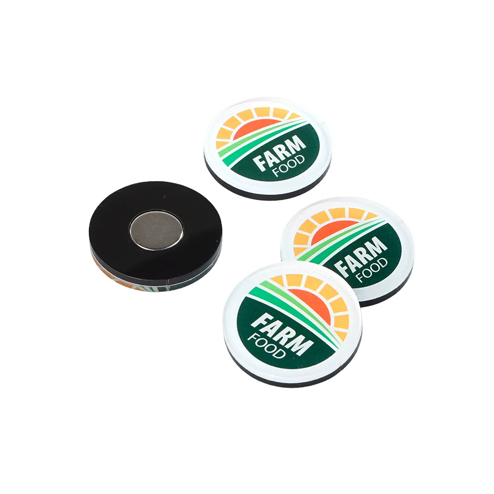 アクリルマグネット丸型　直径30mm(短納期)