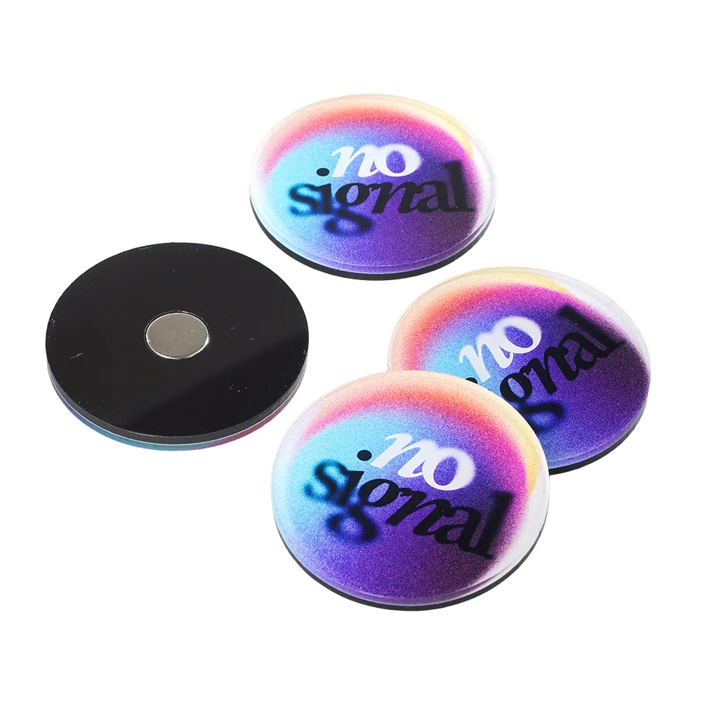 アクリルマグネット丸型　直径50mm(短納期)