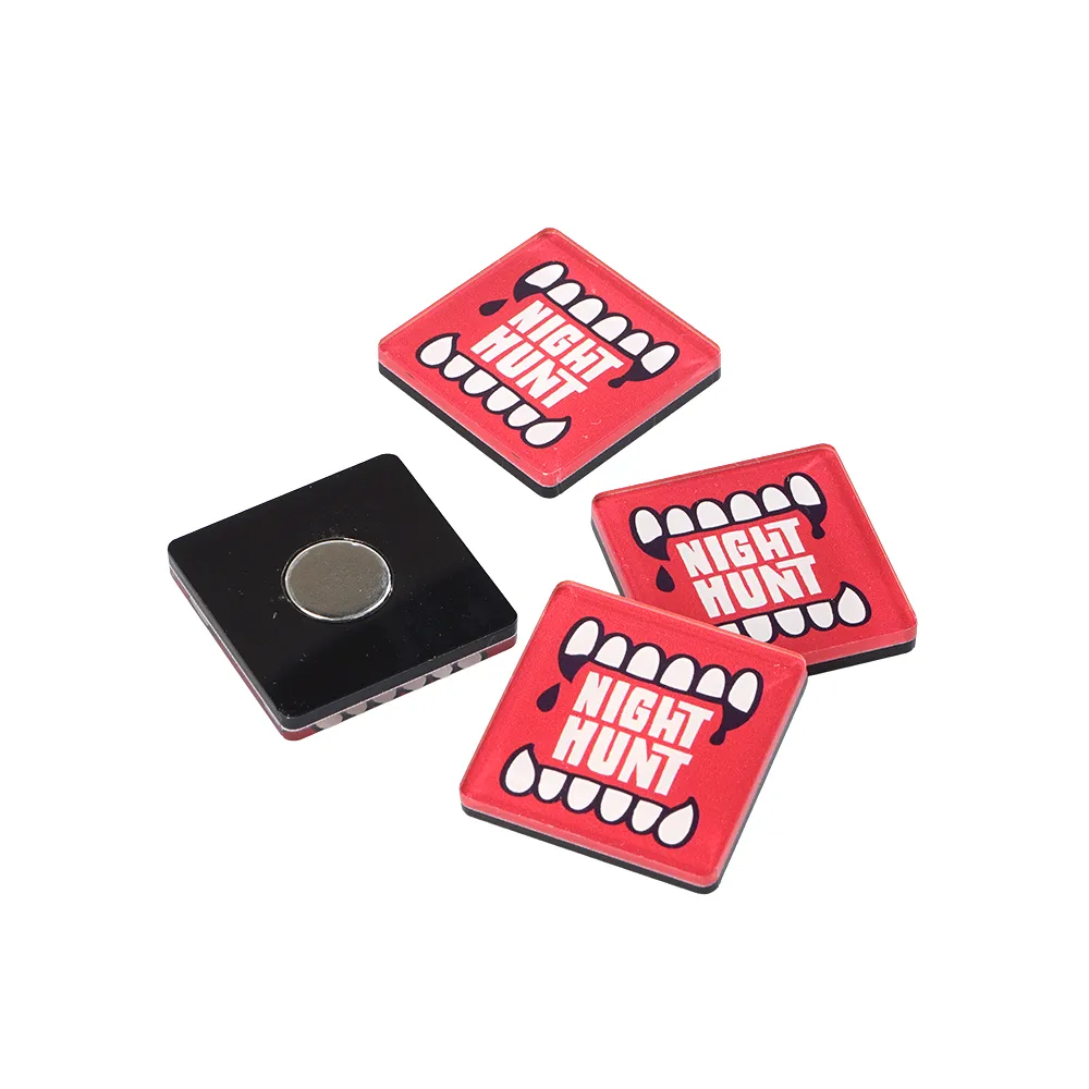 アクリルマグネット四角型　W30×H30mm(短納期)
