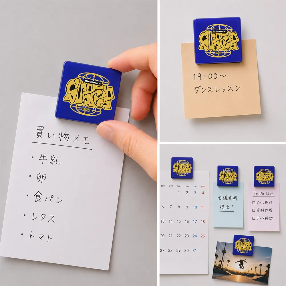 アクリルマグネット四角型　W50×H50mm(短納期)