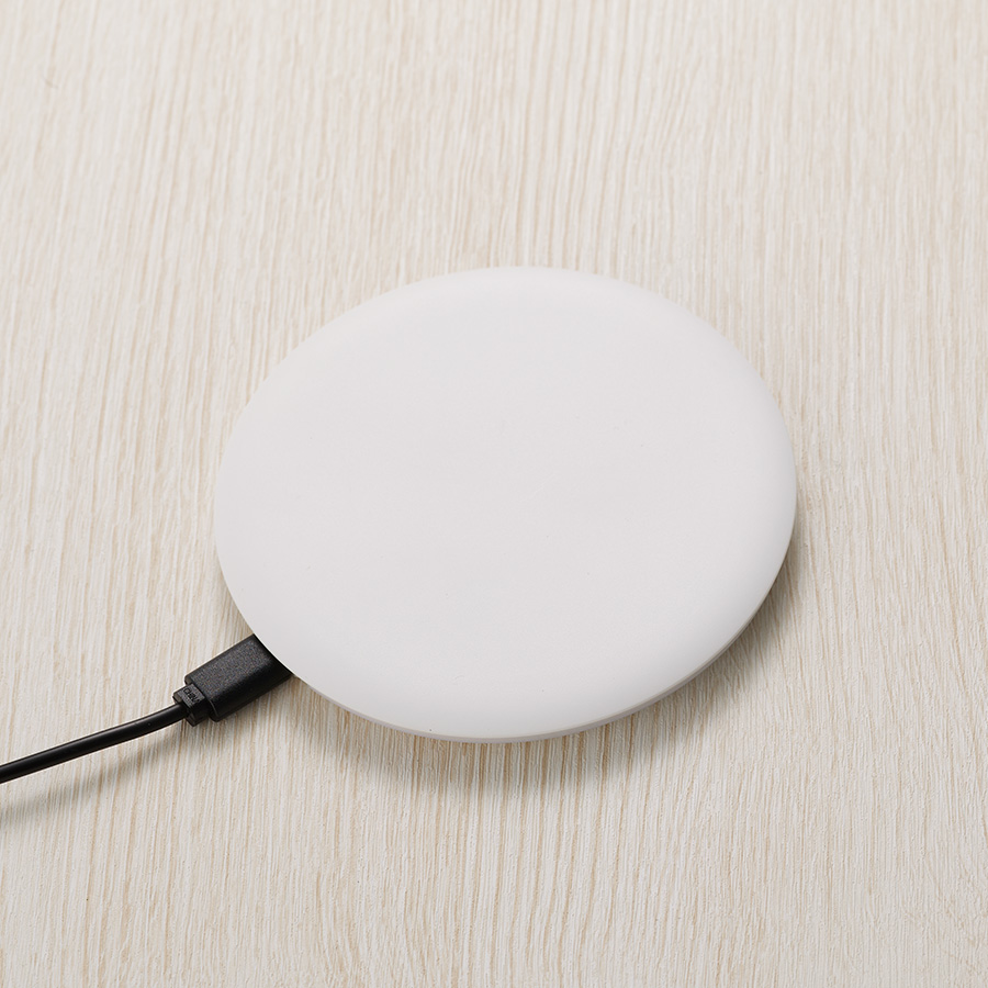全面印刷できるワイヤレス充電器　ラウンド10W