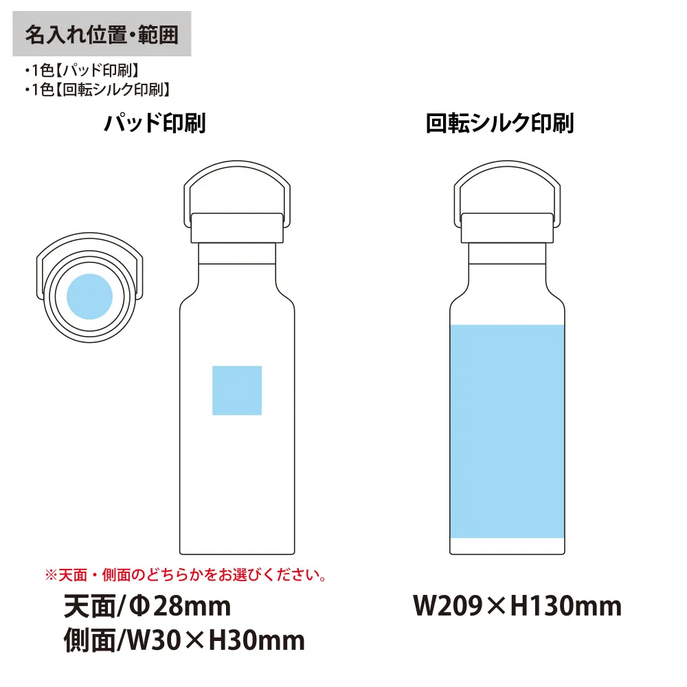 メタルハンドルサーモボトル