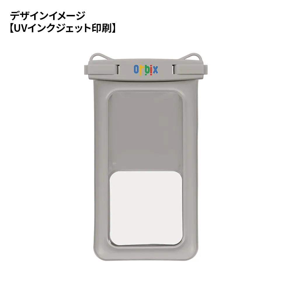 水に浮く ニュアンスカラー防水スマホケース