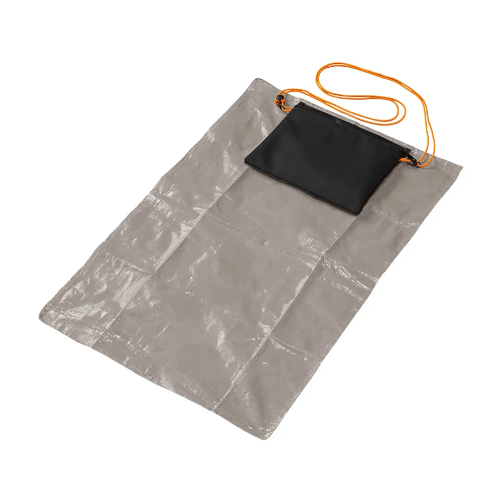防災緊急10点セット　シートインサコッシュタイプ　ブラック(既製品)