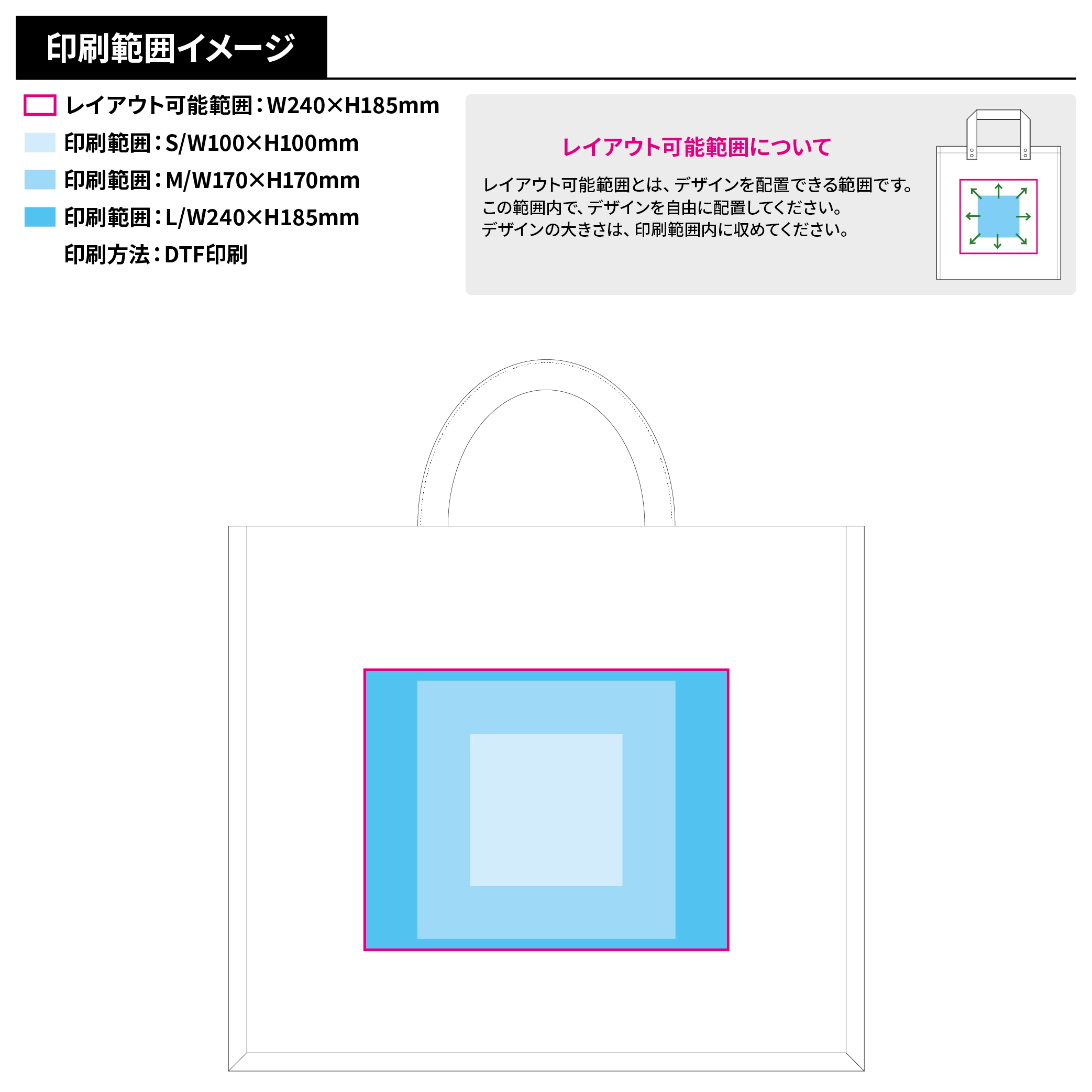ジュートスクエアトート(L)