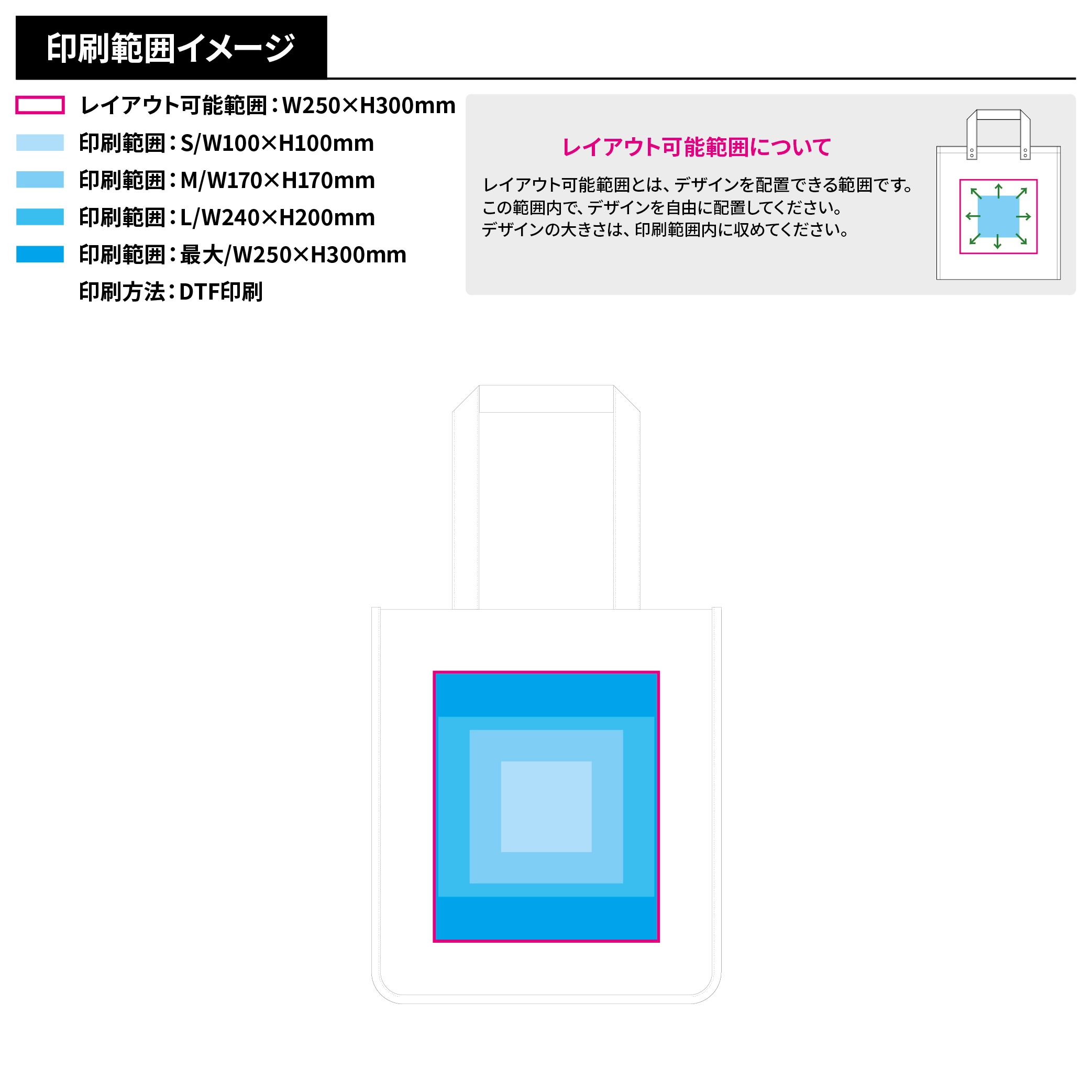 キャンバスホリデースクエアトート仕切りポケット付ナイトブラック