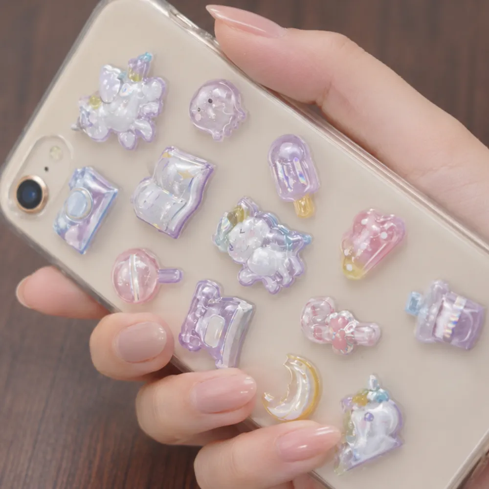 ぷっくり立体シール