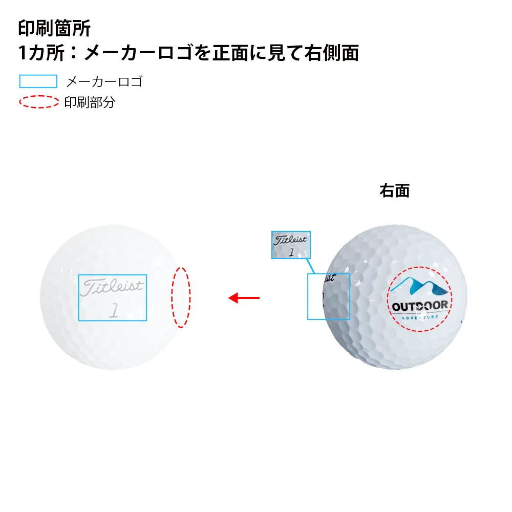オリジナルゴルフボール タイトリスト PRO V1