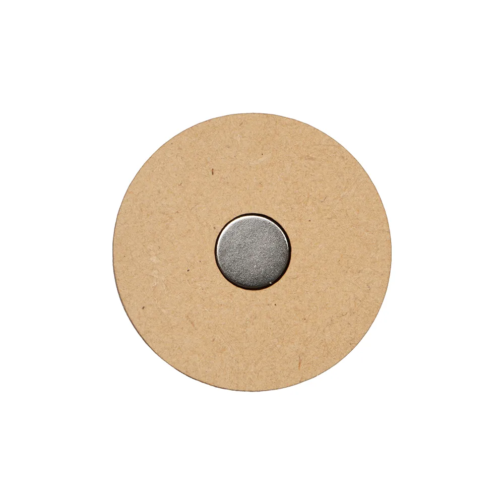 木製マグネット　直径45mm(短納期)