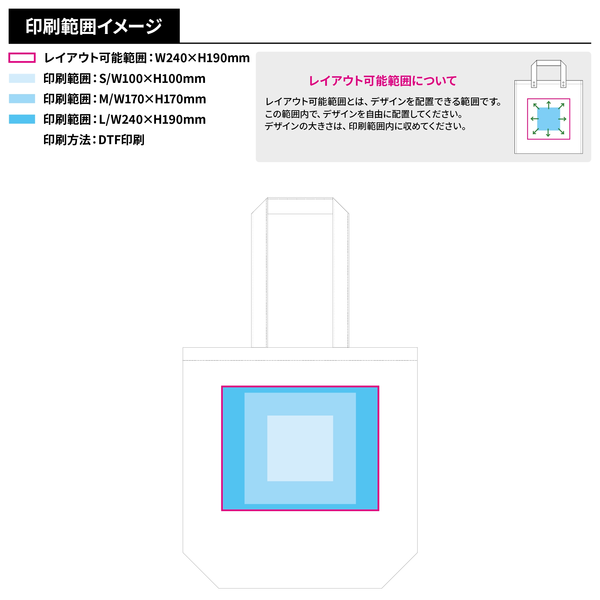 オーガニックコットンキャンバストートナチュラル(M) 内ポケット付