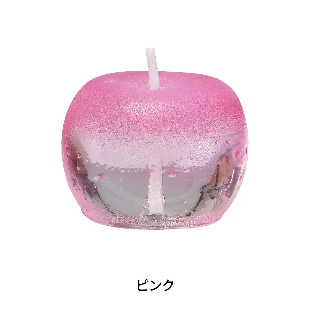 リンゴキャンドル