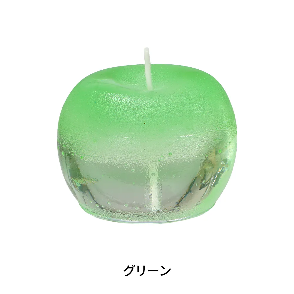 リンゴキャンドル