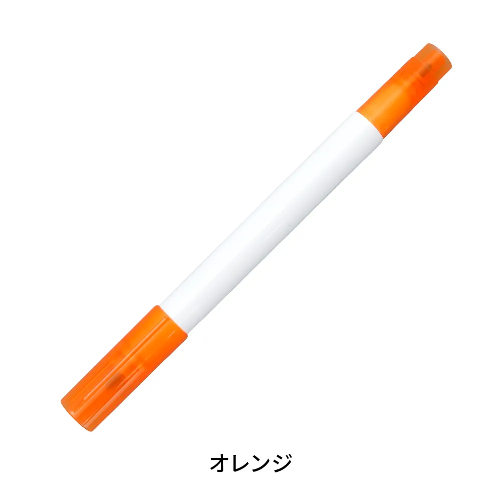 ツイン蛍光インクマーカーペン(全周フルカラー)