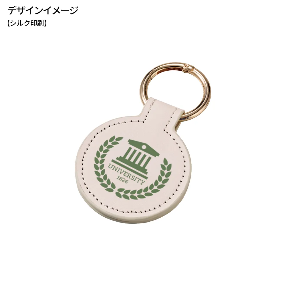 合皮マグネットチャーム　ラウンド