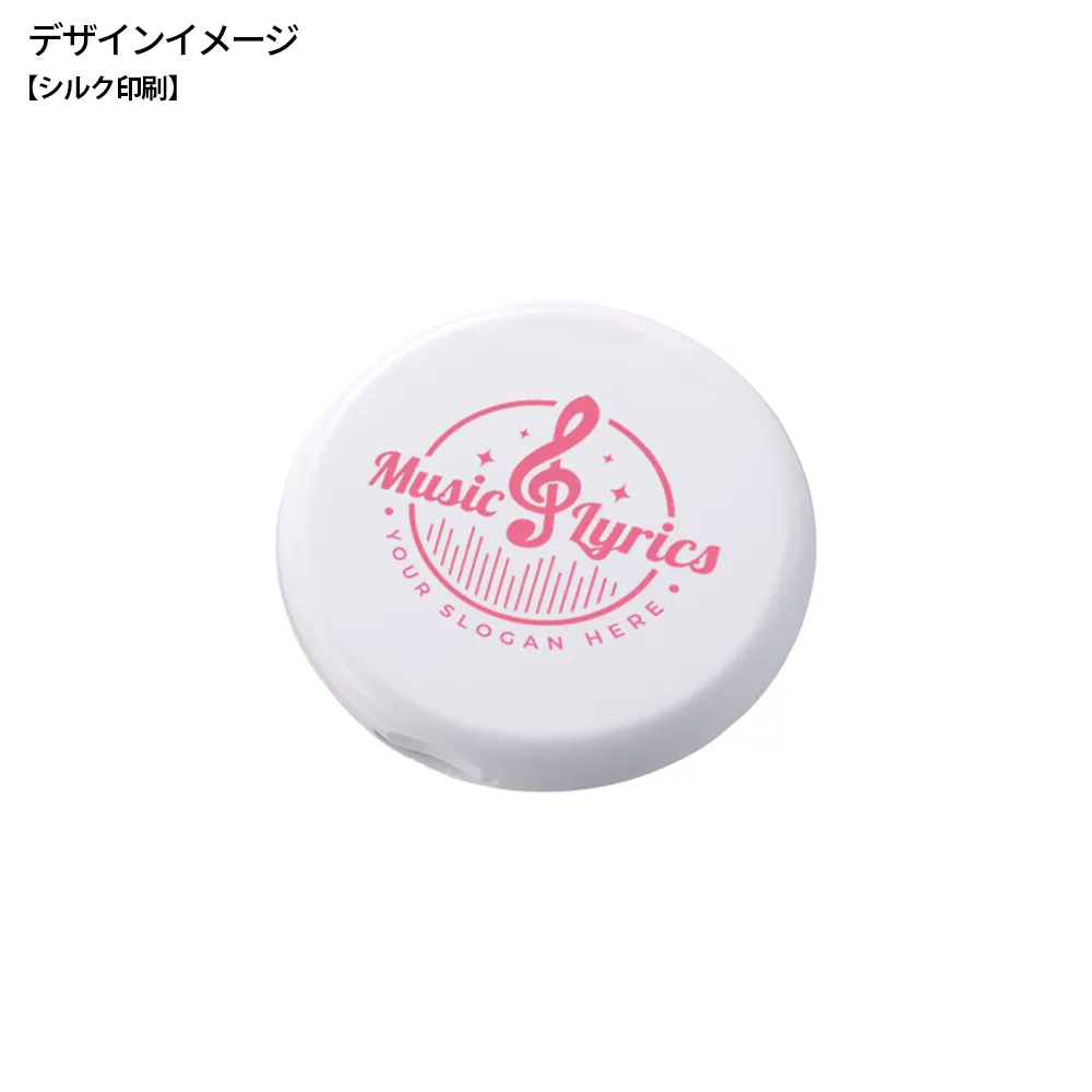 コーム付コンパクトミラー　ラウンド
