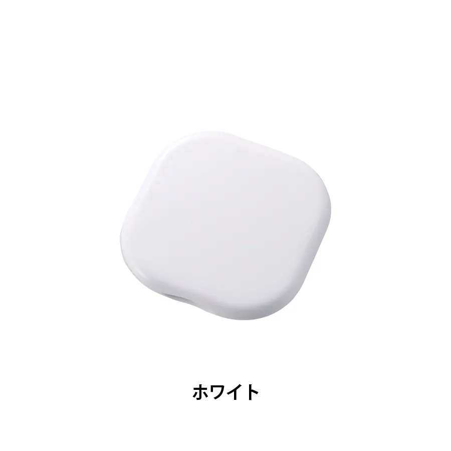 コーム付コンパクトミラー　スクエア