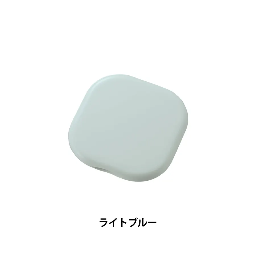 コーム付コンパクトミラー　スクエア