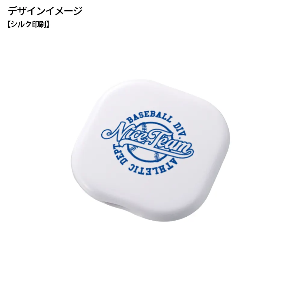 コーム付コンパクトミラー　スクエア