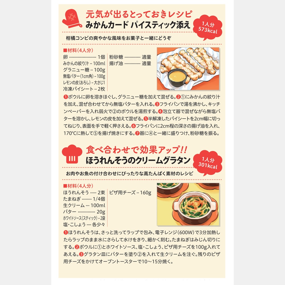 食べる元気カレンダー NK70