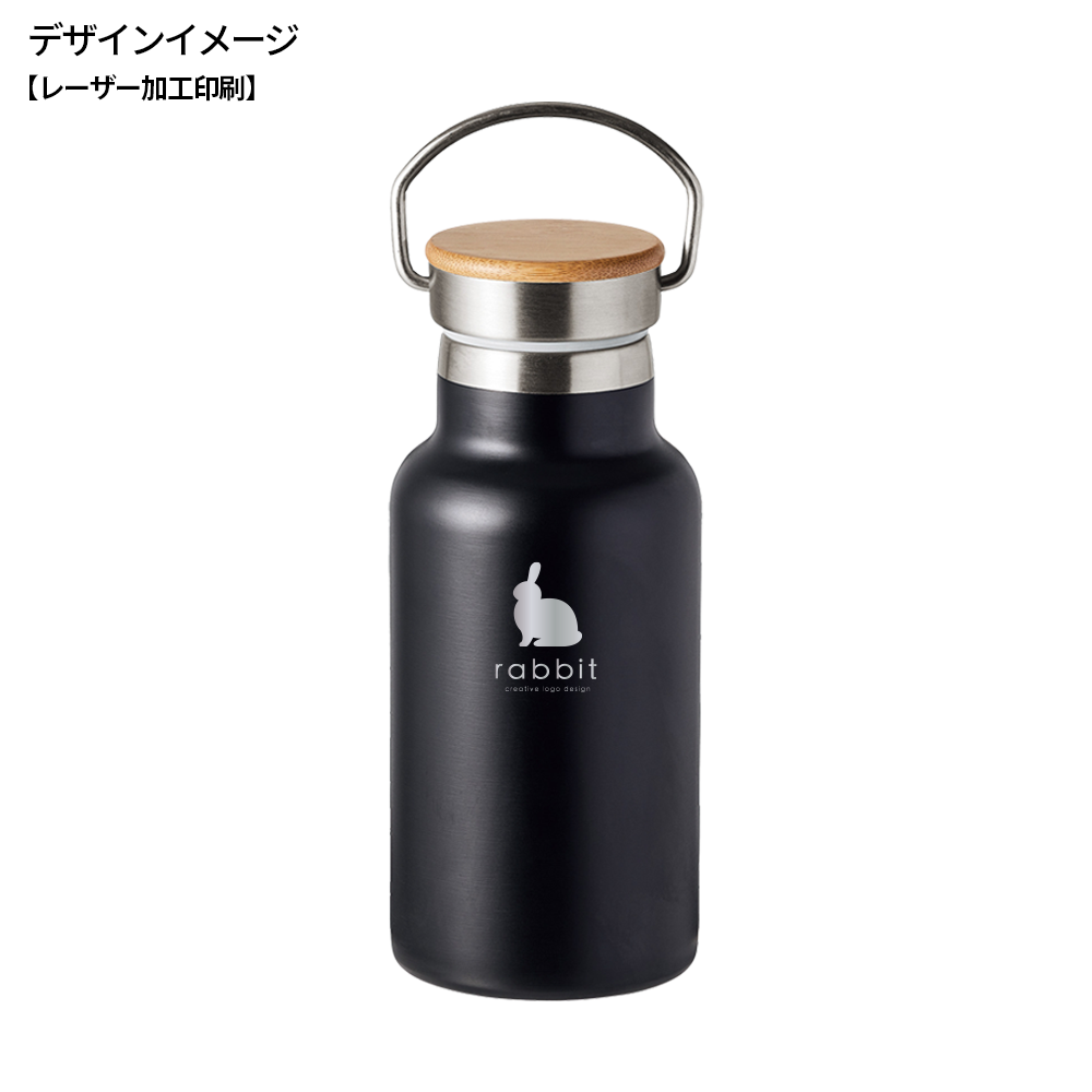ウッドキャップ・ステンレスボトル350ml