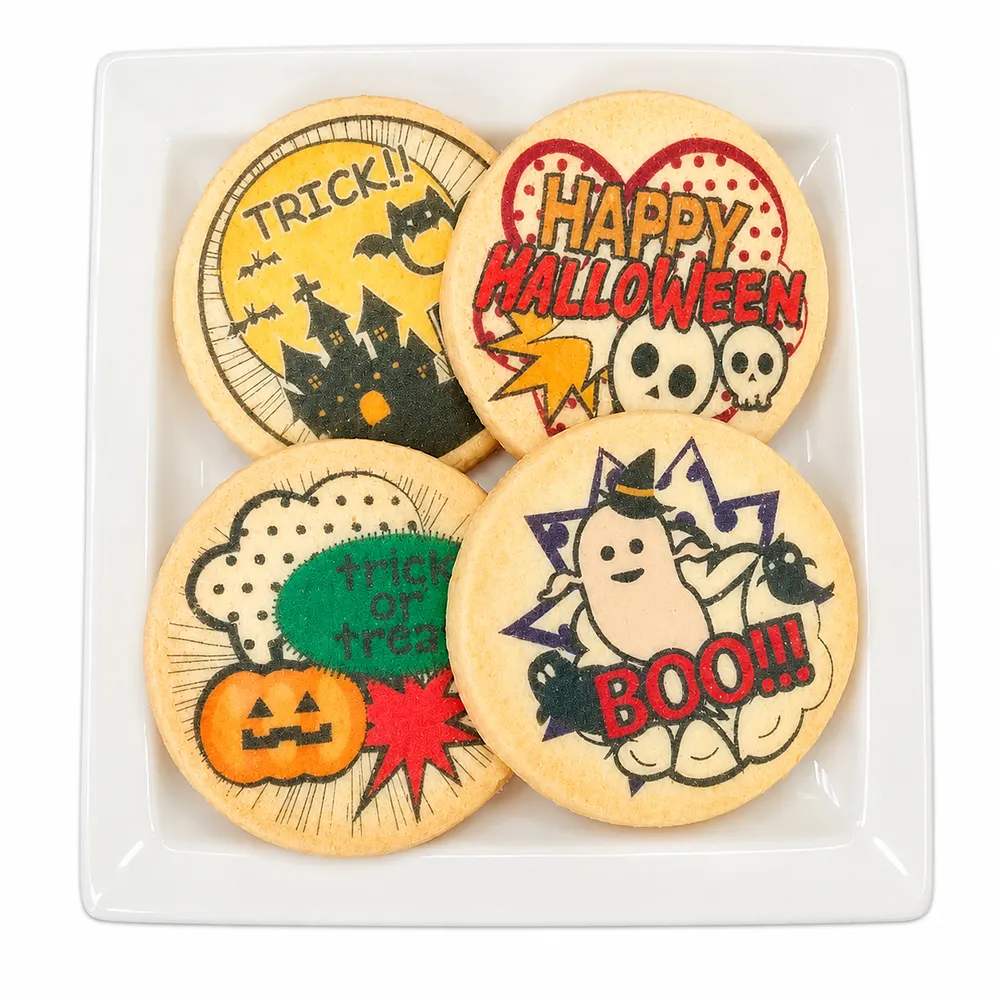 ハロウィンプリントクッキー アメリカンポップ
