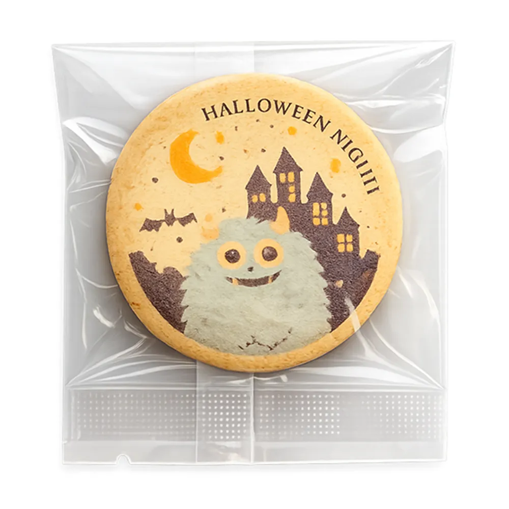 ハロウィンプリントクッキー ご陽気モンスター
