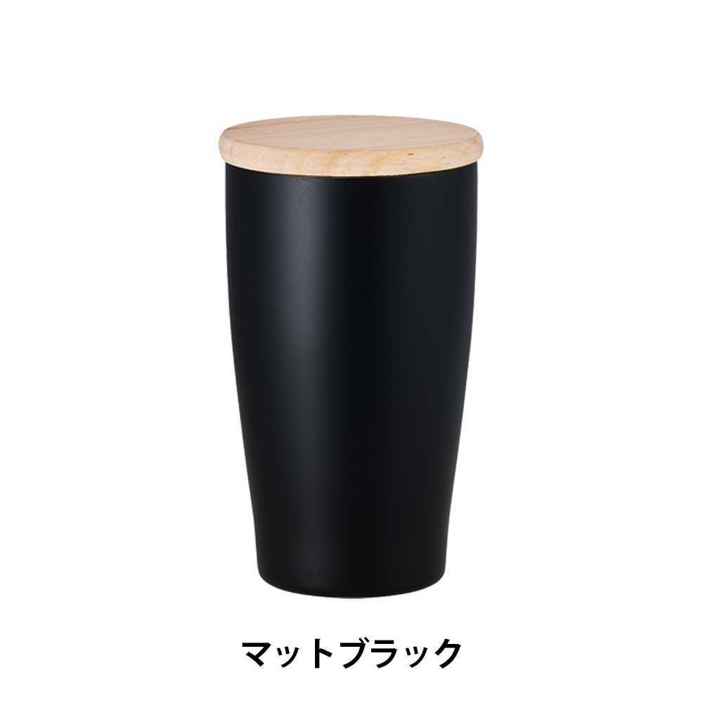 ウッドキャップ・ステンレスタンブラー350ml