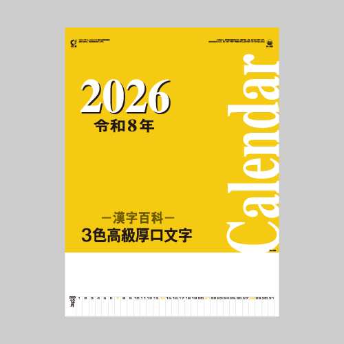 ３色高級厚口文字・漢字百科 IC250